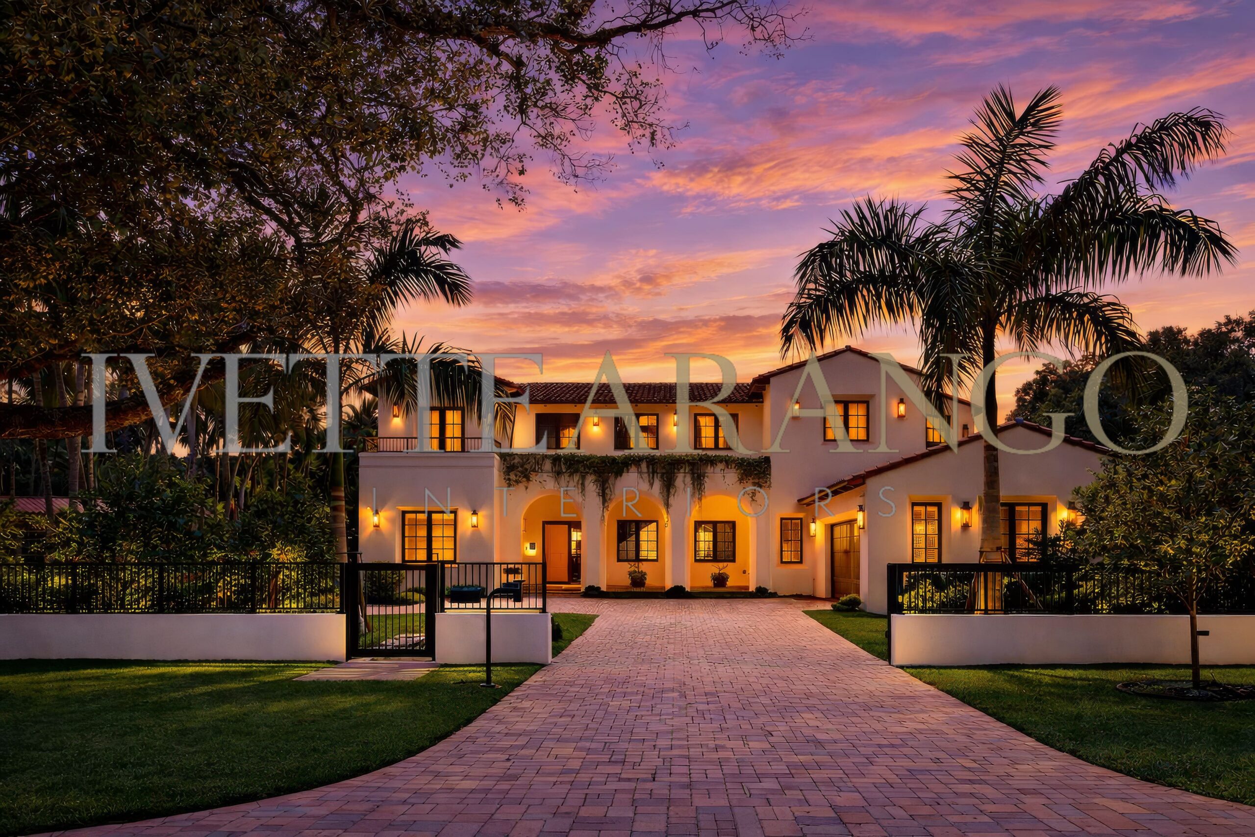 Sorolla - Front Elevation - Twilight 1